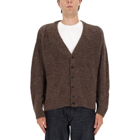 WOOL AND ALPACA BLEND CARDIGAN