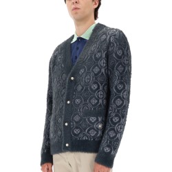 MONOGRAM "FLUFFY" CARDIGAN