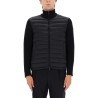 HYBRID JACKET WITH KNITTED SLEEVES