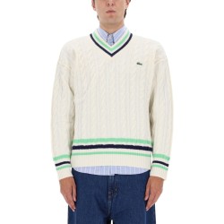 CABLE-KNIT SWEATER
