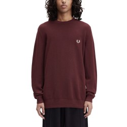 PIQUE SWEATER WITH LOGO