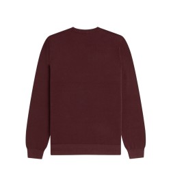 PIQUE SWEATER WITH LOGO