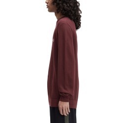 PIQUE SWEATER WITH LOGO