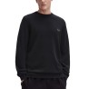 PIQUE SWEATER WITH LOGO