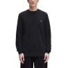 PIQUE SWEATER WITH LOGO