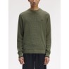 KNIT WITH EMBOSSED WORK