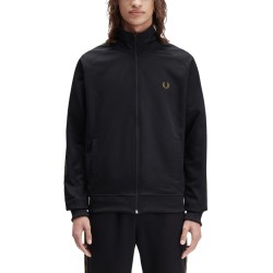 "TRACK" JACKET WITH CONTRASTING WEBBING