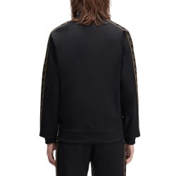 "TRACK" JACKET WITH CONTRASTING WEBBING