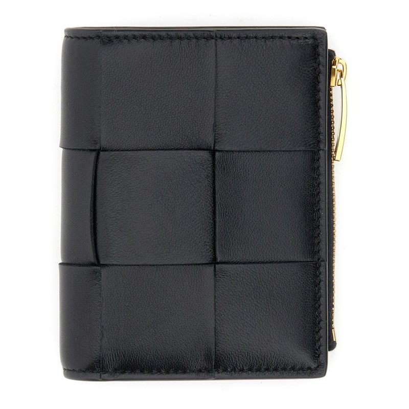 PORTAFOGLIO BI-FOLD CON ZIP SMALL