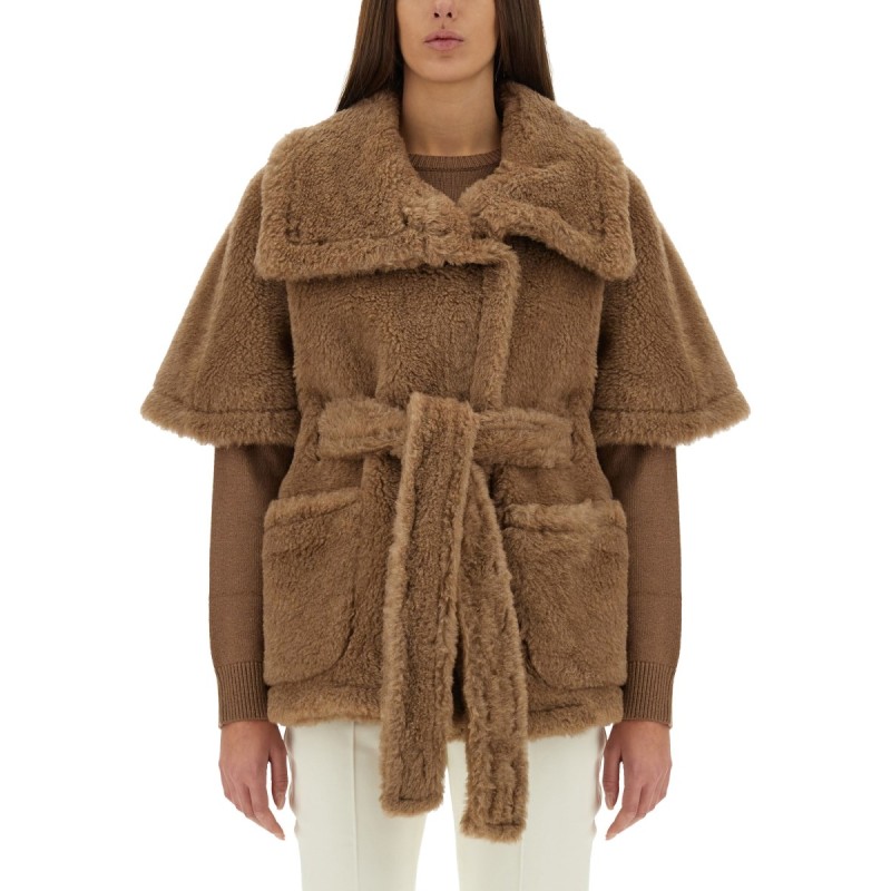 ALPACA AND CASHMERE "TEDDY BEAR" COAT