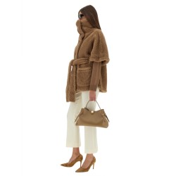 ALPACA AND CASHMERE "TEDDY BEAR" COAT