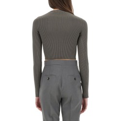 VISCOSE CREPE CROP TOP