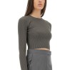 VISCOSE CREPE CROP TOP