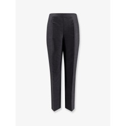Virgin wool and silk trousers