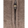 Virgin wool and cashmere cardigan