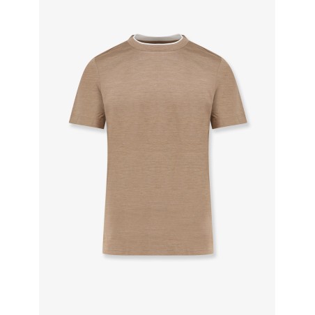 Cotton and silk T-shirt