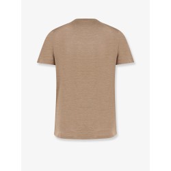 Cotton and silk T-shirt