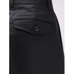 Wool blend trousers