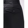 Wool blend trousers