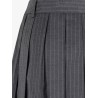 Pleated mini skirt