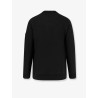 Felted wool and cotton sweater