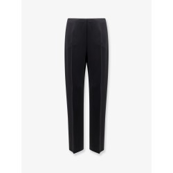 Virgin wool and silk trousers