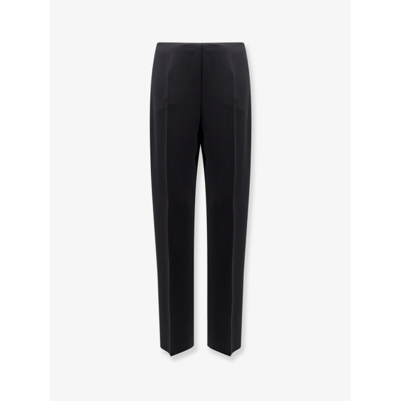 Virgin wool and silk trousers