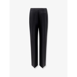Virgin wool and silk trousers