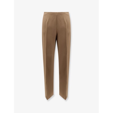 Virgin wool and silk trousers