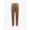 Virgin wool and silk trousers