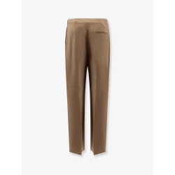 Virgin wool and silk trousers