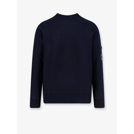 Wool and cotton felted sweater