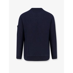 Wool and cotton felted sweater