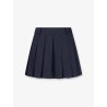 Pleated mini skirt