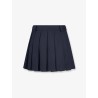 Pleated mini skirt