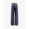 Paisley motif jeans