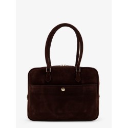 Classic suede shoulder bag