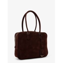 Classic suede shoulder bag