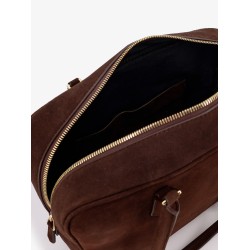 Classic suede shoulder bag