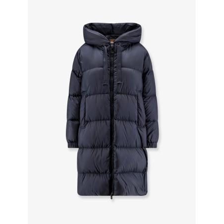 Sei long nylon down jacket