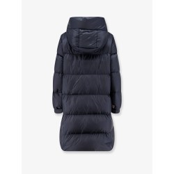 Sei long nylon down jacket