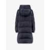 Sei long nylon down jacket