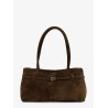 Le Cambon East West suede shoulder bag