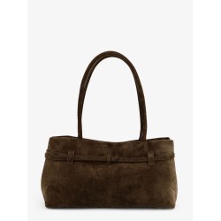 Le Cambon East West suede shoulder bag