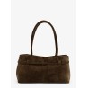 Le Cambon East West suede shoulder bag