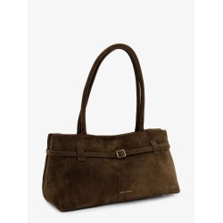 Le Cambon East West suede shoulder bag