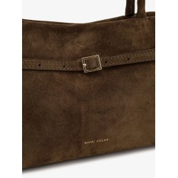 Le Cambon East West suede shoulder bag