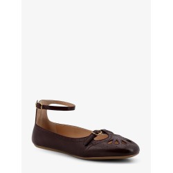 Misty leather ballerinas