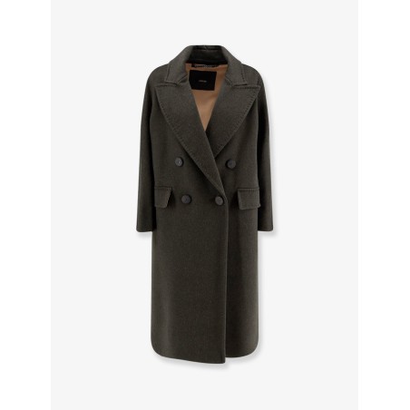 Angus alpaca and cashmere coat