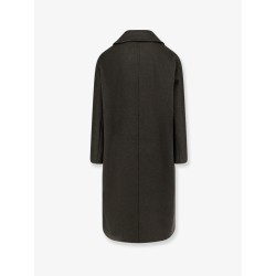 Angus alpaca and cashmere coat